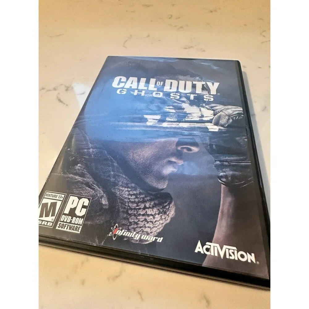 Call of Duty Ghosts (2013) PC Game, Complete 4 Discs Key Code Activation